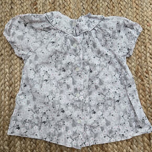 Threads Kids Floral Blouse 12-18months - Picture 2 of 5